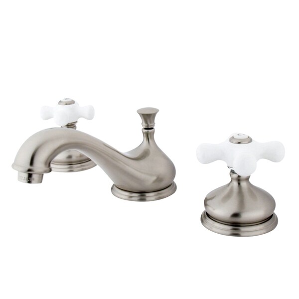 KS1168PX 8" Widespread Bathroom Faucet, Brushed Nickel